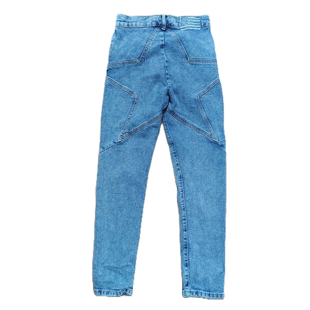 REVICE Star Skinny High Rise Stretch Jeans Women’s Size 25 w Front Seam - Picture 4 of 7